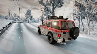 Nissan Patrol Y60 - SNOW OFF ROAD - BeamNG Drive