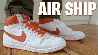 NIKE AIR SHIP TEAM ORANGE REVIEW & ON FEET - NIKE DIDN'T WANT YOU TO KNOW THIS screenshot 4