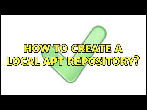 Ubuntu: How to create a local APT repository?