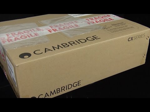 Cambridge Audio CXU Blu ray Player unboxing and first look