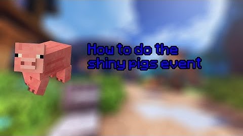 FASTEST way to do Shiny Pigs event! (Technoblade Event) | Hypixel Skyblock