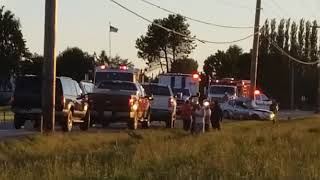 McLean Road Car crash. Mount Vernon, WA