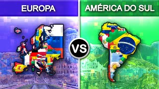 Europe vs South America | Comparison