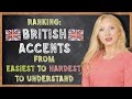 British Accents Ranked from Easiest to Hardest (with TEST & Examples)