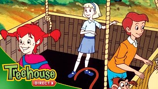 Pippi Longstocking - Pippi Goes Up in a Balloon | FULL EPISODE