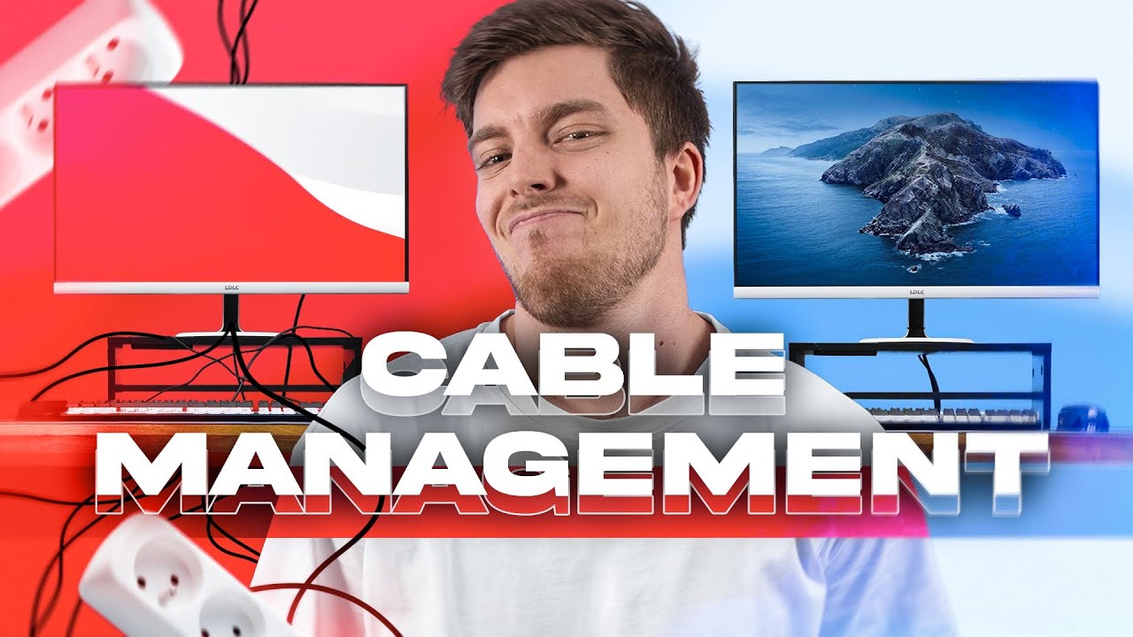 Câble management d'un bureau : 5 astuces faciles - IZI by EDF
