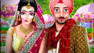 Punjabi Indian Wedding Stylist - Makeup & Dress up Game new 2022||@StylishGamerr ||girl games screenshot 4