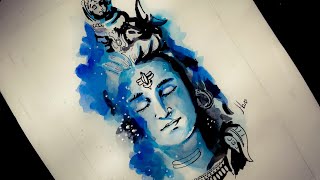 Painting of Lord Shiva.