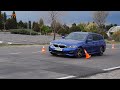 BMW Serie 3 Touring 2019 - Maniobra de esquiva (moose test) y eslalon | km77.com