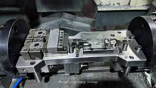 CNC machining of electronic lock accessories.