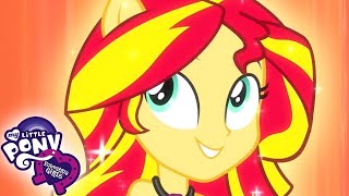 My Little Pony: Equestria Girls en Español | Rainbow Rocks Música de cine 'Bienvenida al show' MLP