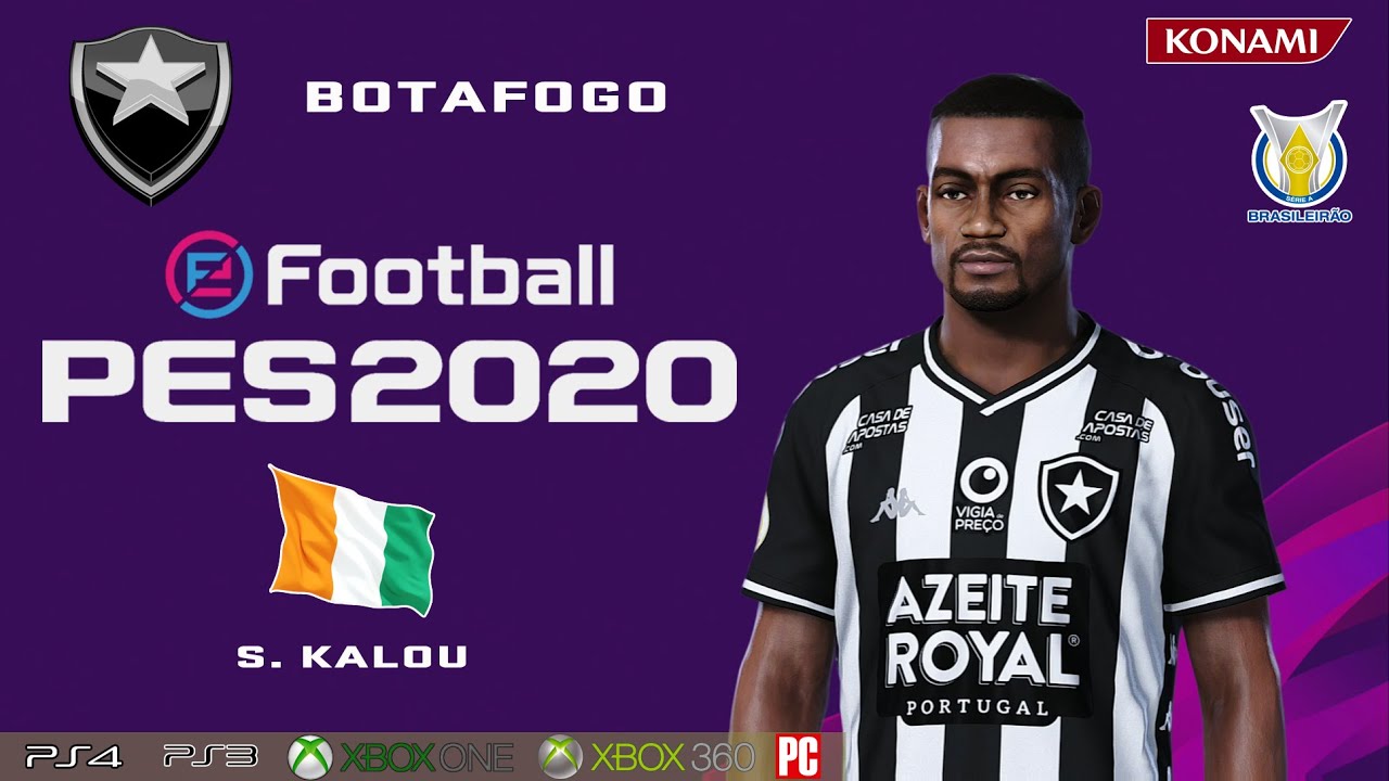KALOU - FACE TUTORIAL + STATS (FIFA 20) (BOTAFOGO) UPDATE 