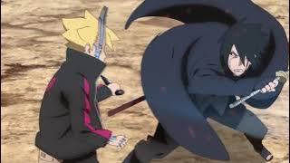 Sasuke and Kawaki VS BoruShiki! Full Fight HD