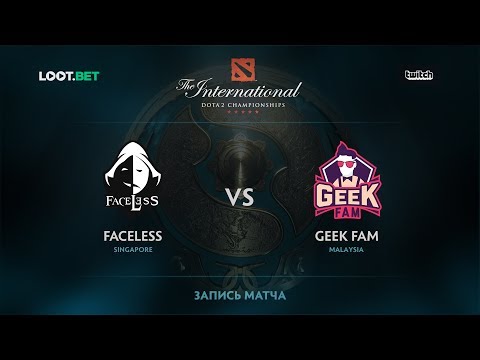 Faceless vs Geek Fam, The International 2017 SEA Qualifier