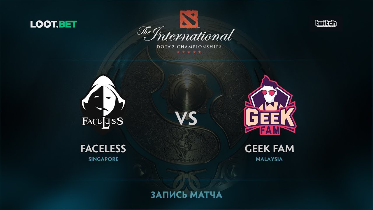 Faceless vs Geek Fam, The International 2017 SEA Qualifier