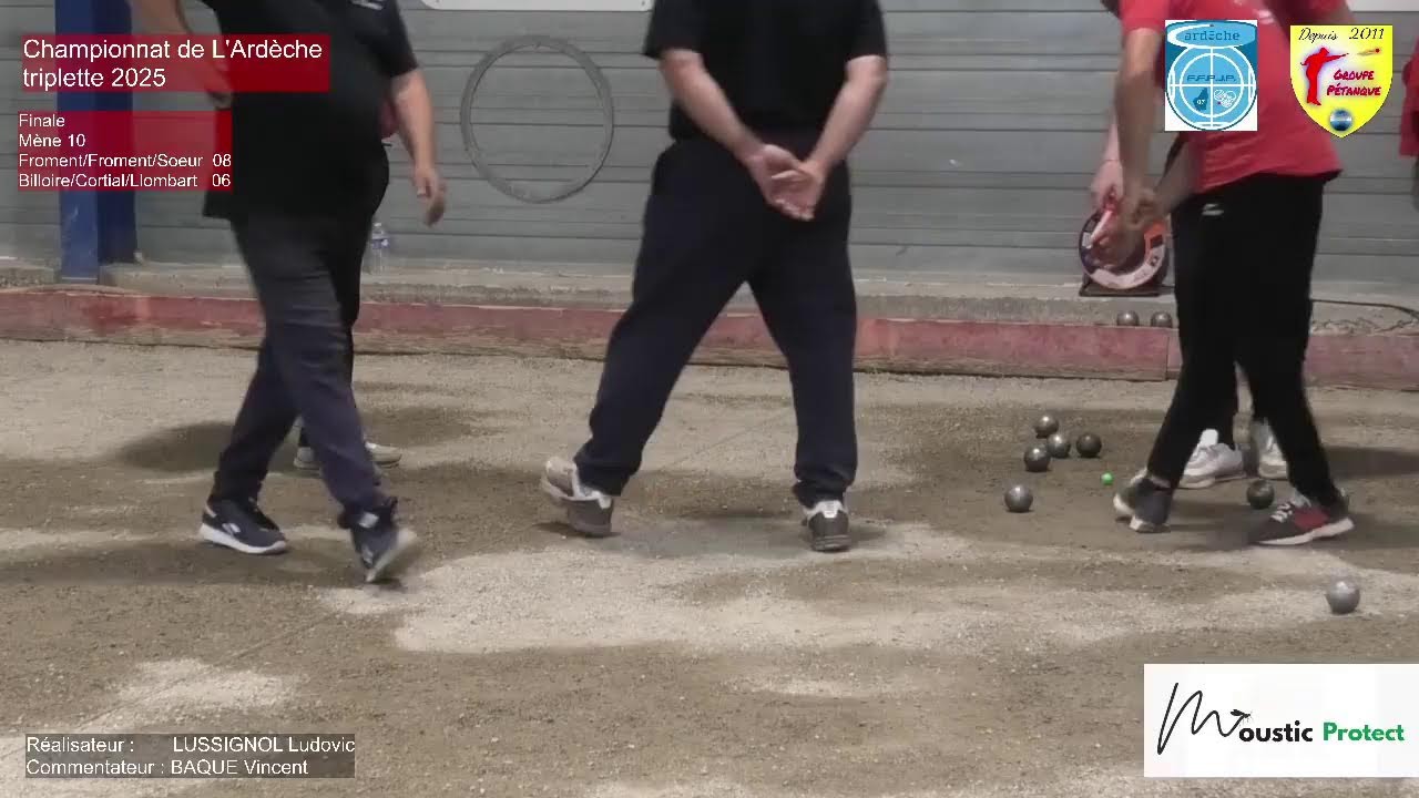 Miniature de la vidéo : Championnat de L'Ardèche triplette