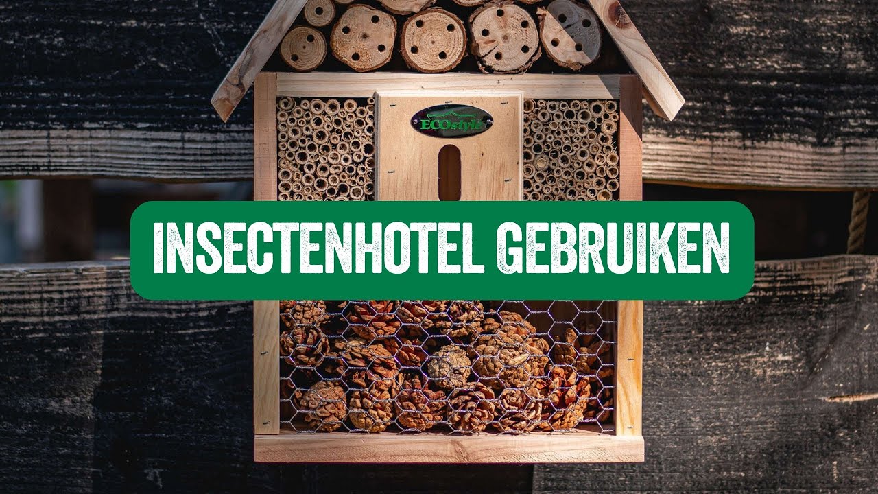 Ecostyle Insectenhotel - voor meer biodiversiteit in de tuin