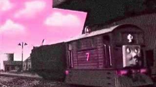 The smashing effects of windows with thomas the tank