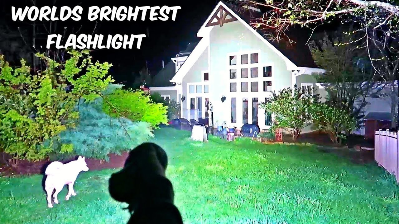 Update New Worlds Brightest Flashlight 32000 Lumens