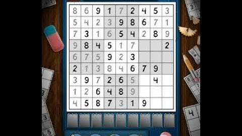 Sudoku challenge game hard mode level1 complete score 4700