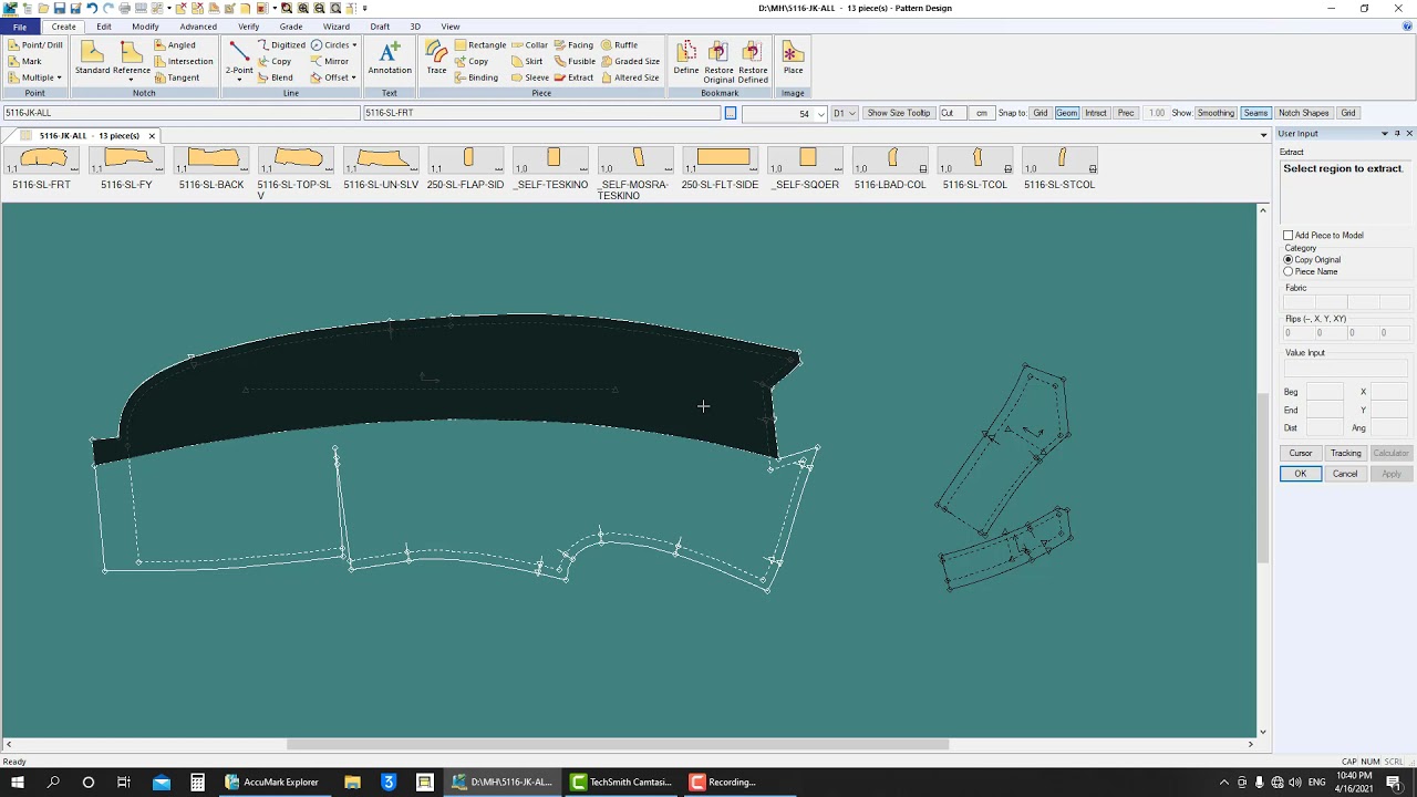 طريقة عمل موصرة الجاكيت الكلاسيك HOW TO CREATE CLASSIC JK FACING