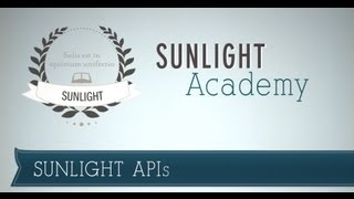 UNLOCKING SUNLIGHT APIs screenshot 4