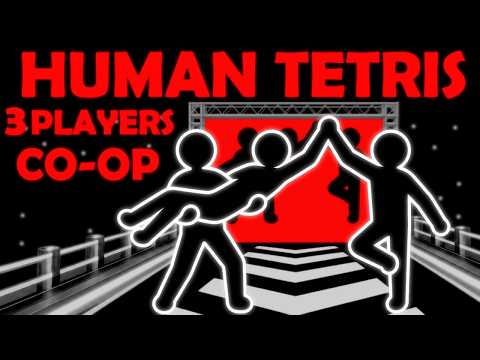 HUMAN TETRIS 3 PLAYER VERSION | Impossible Edition | Immersive Interactive