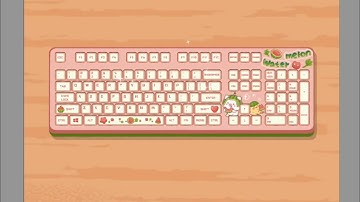 Asmr। Keyboard cleaning। @Raratewa.