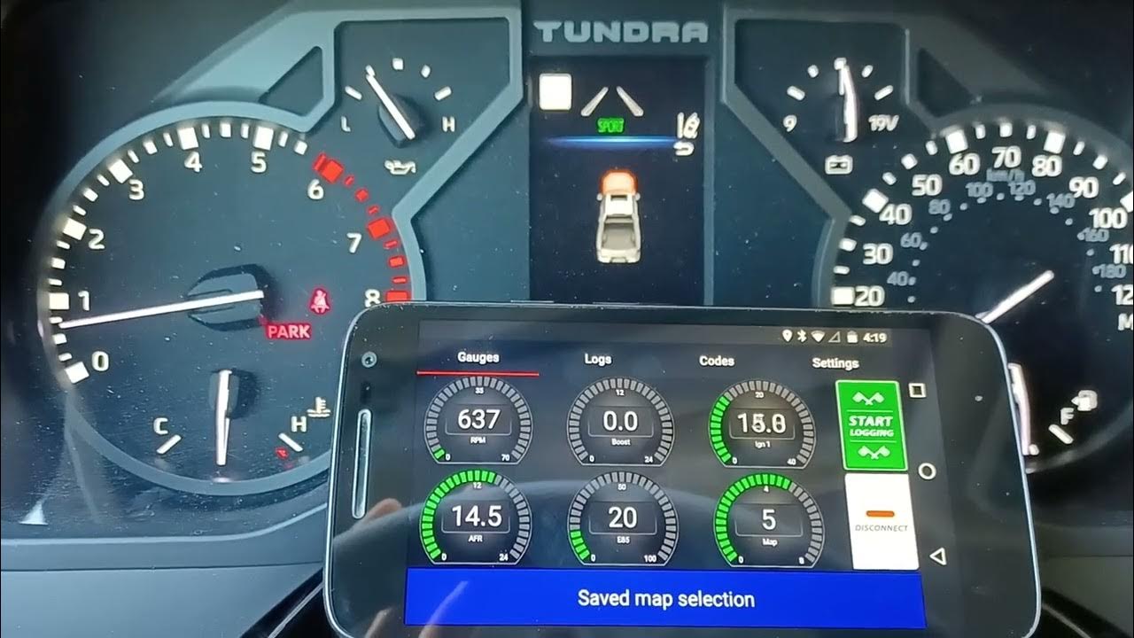 JB4 Toyota Tundra driving mode based map switching YouTube