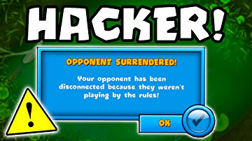 So I found a HACKER in Bloons TD Battles...