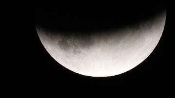 Nikon Coolpix P1000  Eclipse of The Moon in 4K late night 3 am