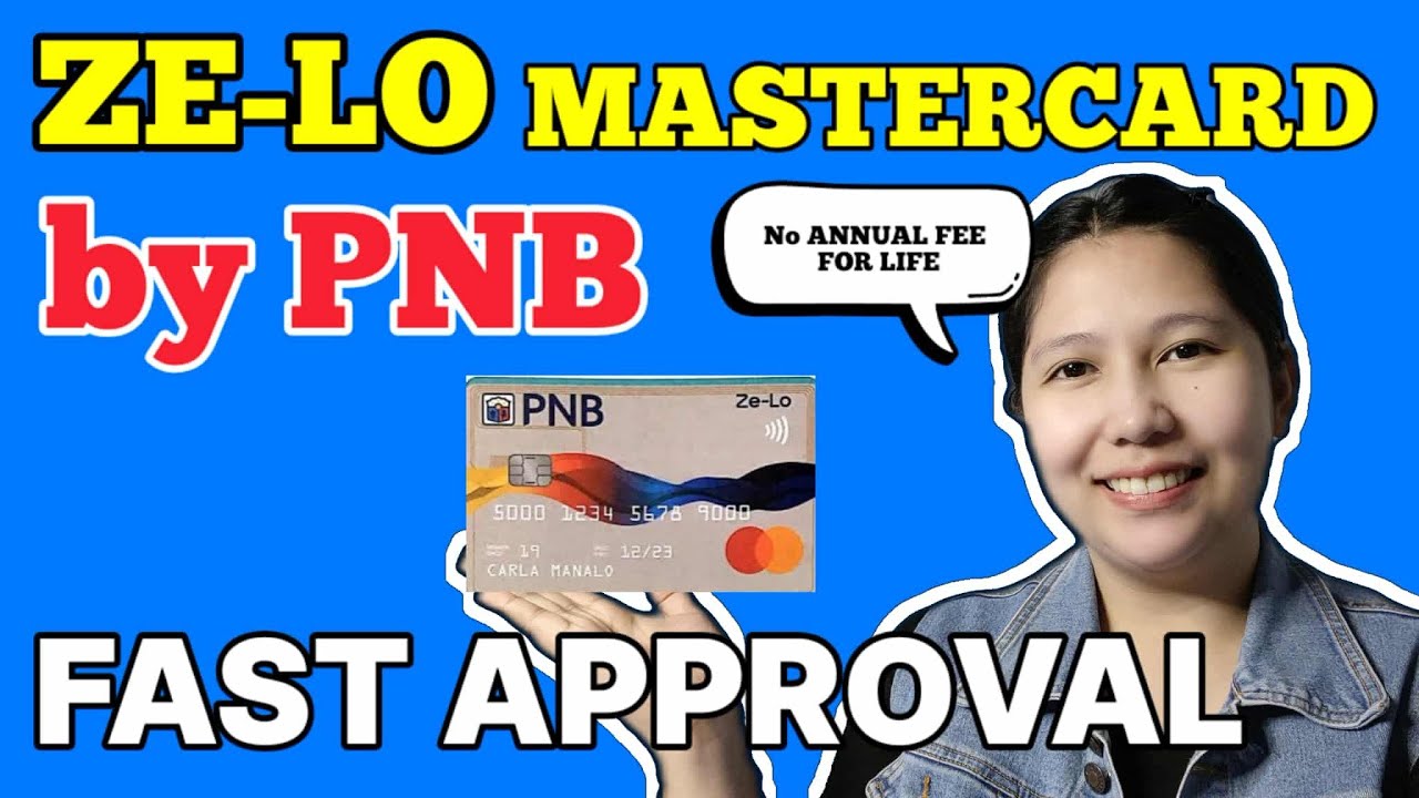 ZE-LO MASTERCARD BY PNB | FAST APPROVAL WITH ZERO ANNUAL FEE FOR LIFE | Bjane Vee 