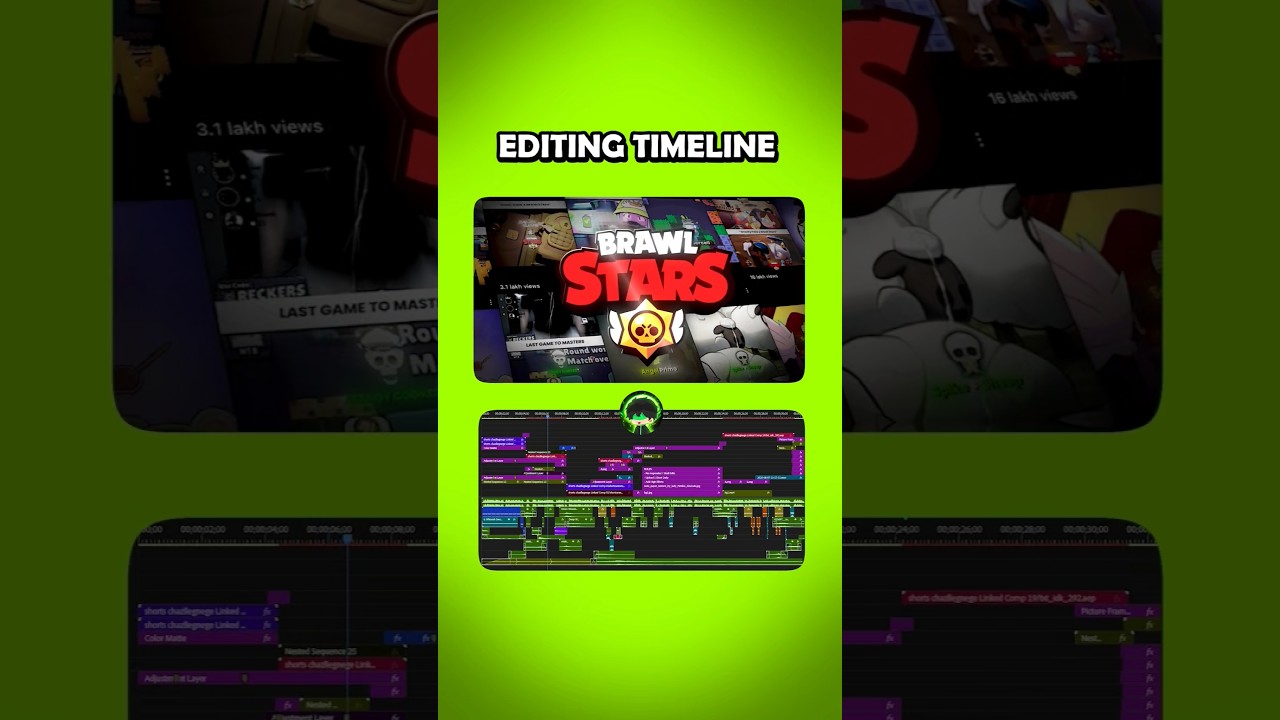 Timeline of my new Brawl Stars Video #brawlstars #brawlstarsshorts #brawl