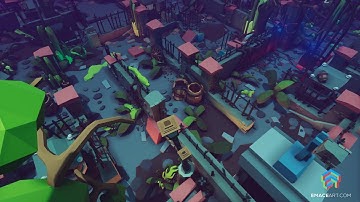 Unity workflow leveldesign - Necropoly  #EmaceArt
