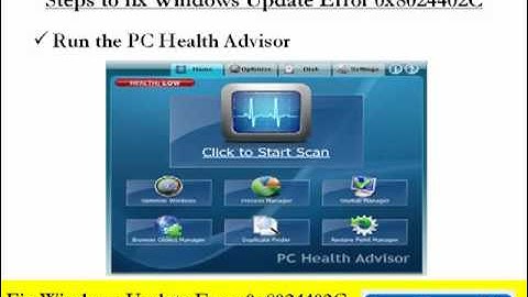 Fix Windows Update Error 0x8024402C for PC