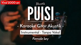 Puisi (Karaoke Akustik) - Jikustik (HQ Audio)