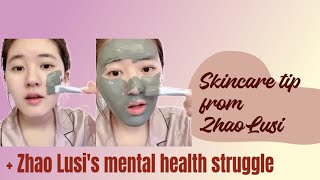 Zhao Lusi's tragic case 😢  + clay mask inspired by Zhao Lusi