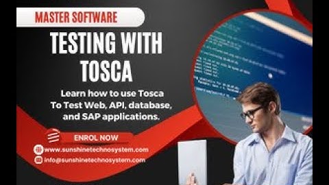 TRICENTIS Tosca - Lesson 06 | Test Automation Tool | Sunshine 8341827374