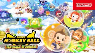 Super Monkey Ball Banana Rumble – The Big Roll Out Trailer (Nintendo Switch)