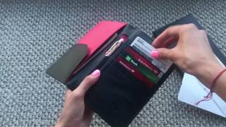 All in One Travel Wallet - 2 Passport Holder + Gift Box screenshot 1
