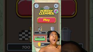 You won't believe how dirty this forest was…Until I cleaned it all! 🌳🔥 #ForestCleaner #shorts #game