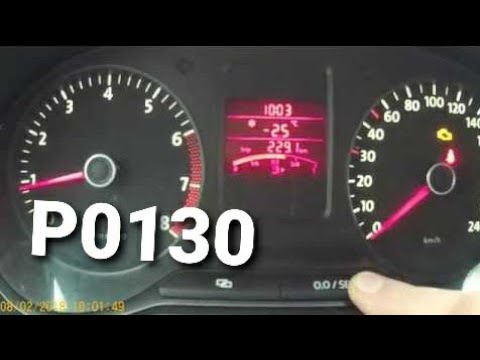 VW Polo - p0130 Check - горит ошибка