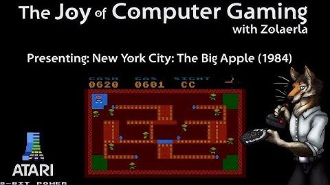 JCG016 - New York City: The Big Apple (1984) (Atari 8bit)