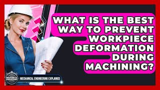 What Is The Best Way To Prevent Workpiece Deformation During Machining