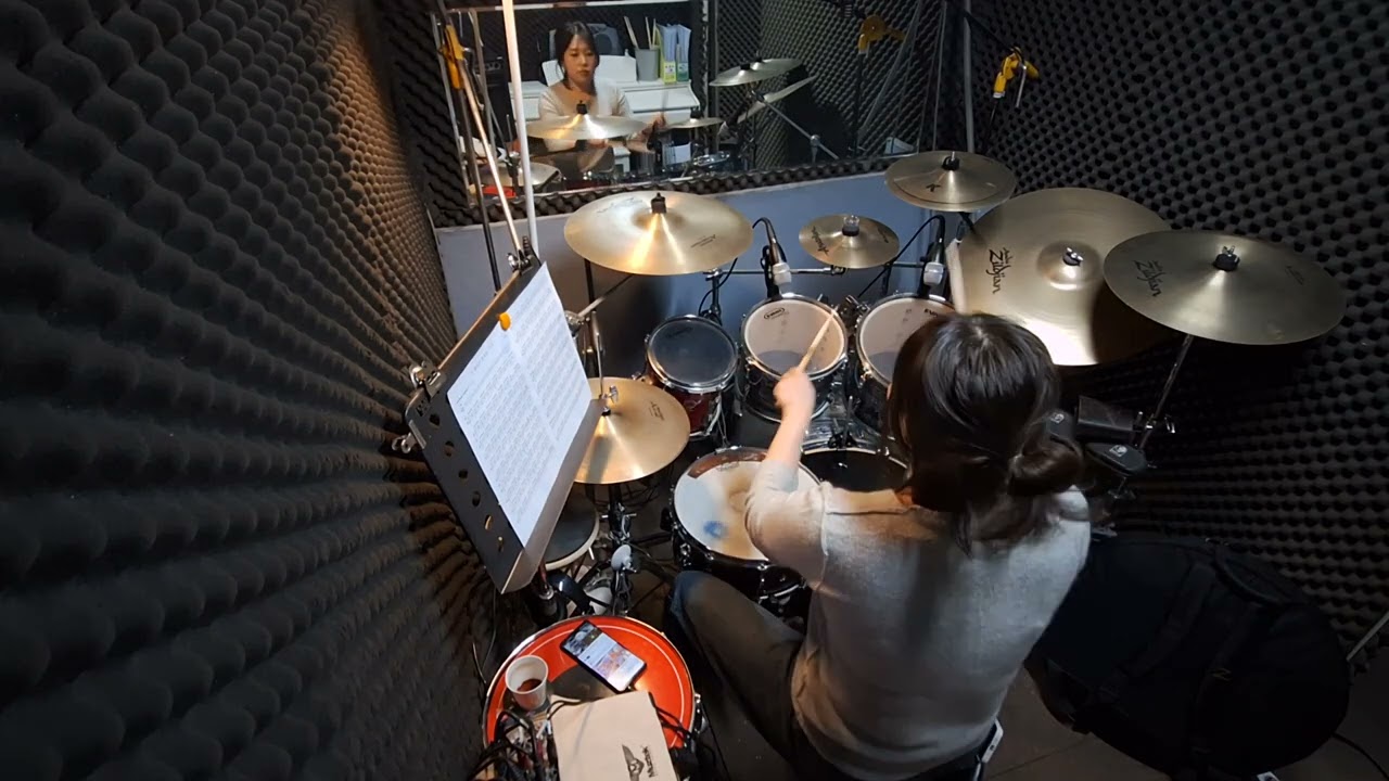 길드럼스쿨 총 맞은 것처럼 - 백지영 drum cover #길드럼스쿨 #타락마마 #쉬운드럼 #당산동드럼 #여성드럼 