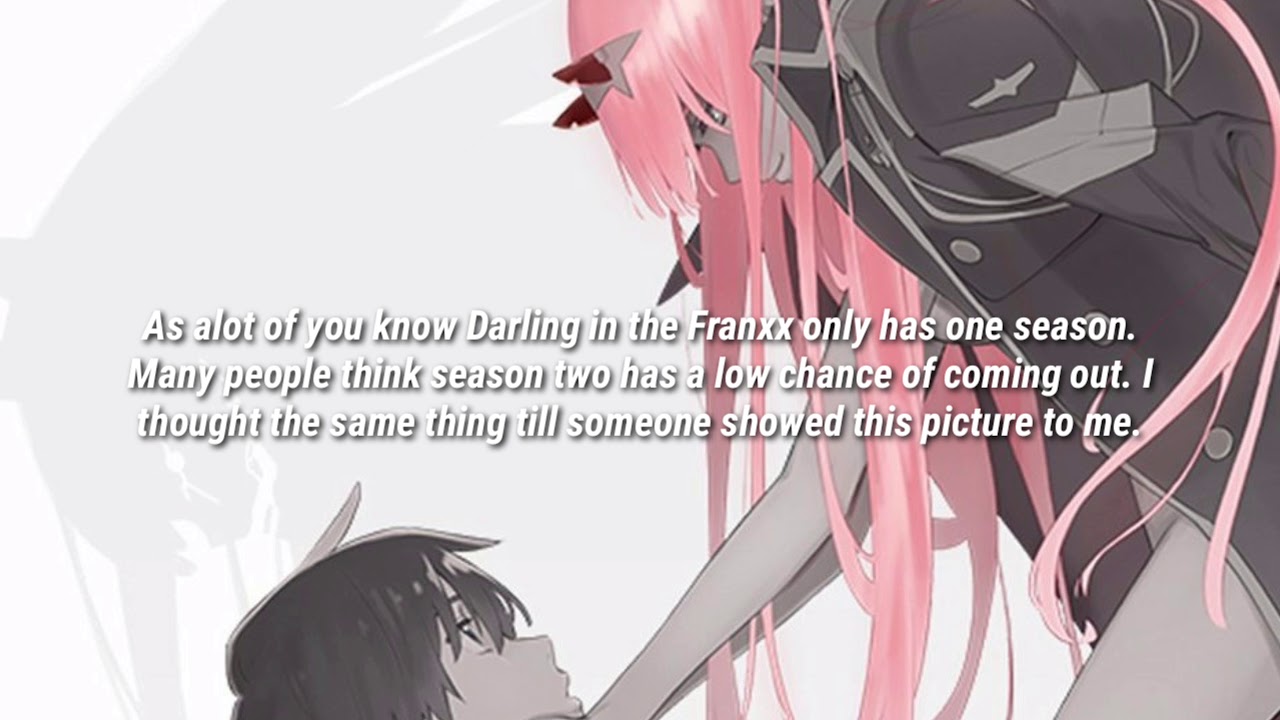 Darling In The Franxx Season 2 Comfirmed Maybe Youtube - apparently zero two s also appreciated in roblox darlinginthefranxx