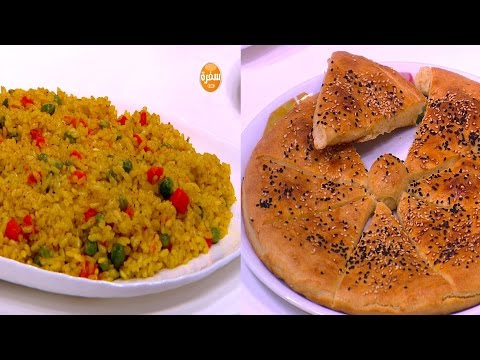 طريقة عمل فطيرة بالسمسم و حبة البركة