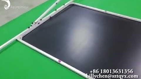 Fast Fold Projection Screen