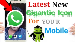 Giganticon lets you have big icons on your home screen for any app you want! screenshot 5