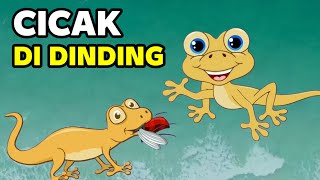 Cicak Cicak di Dinding 🦎 | Lagu Anak Ceria &amp; Lucu | Pin Pon 